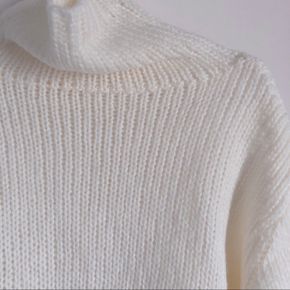 SOLD - Knit Turtleneck Sweater - Picture 3 of 4